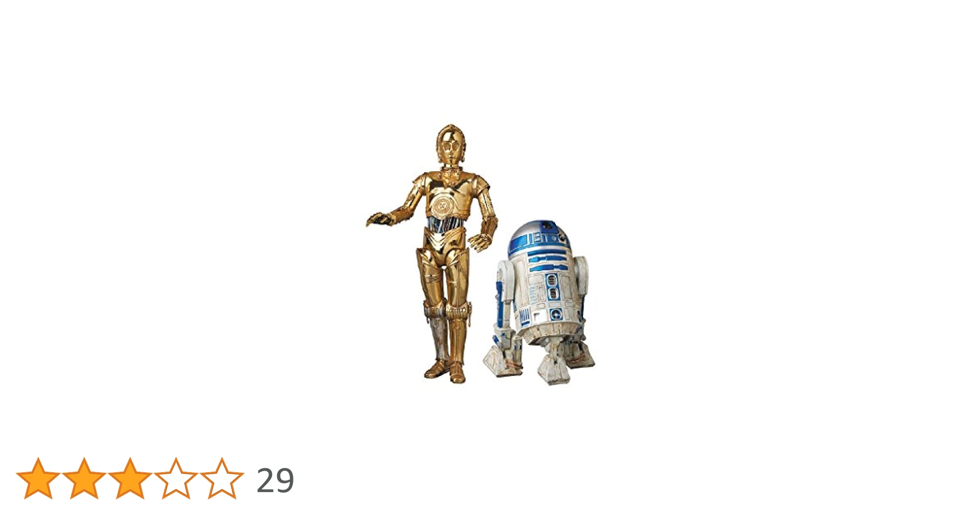 スターウォーズ　メディコム　リアルアクションヒーローズ C-3PO R2-D2 スターウォーズ メディコム リアルアクションヒーローズ C-3PO R2-D2